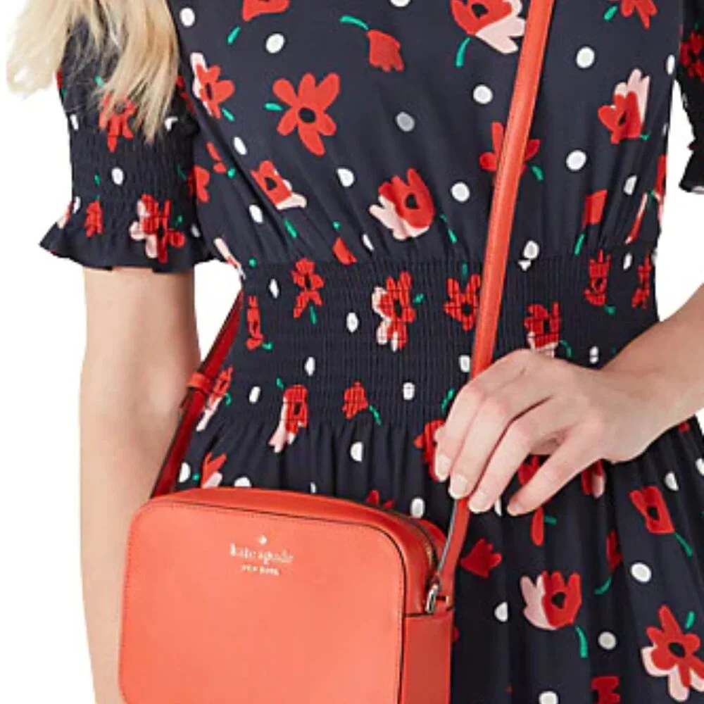 Kate Spade Staci Mini Camera Bag Leather Crossbody - Picture 2 of 3